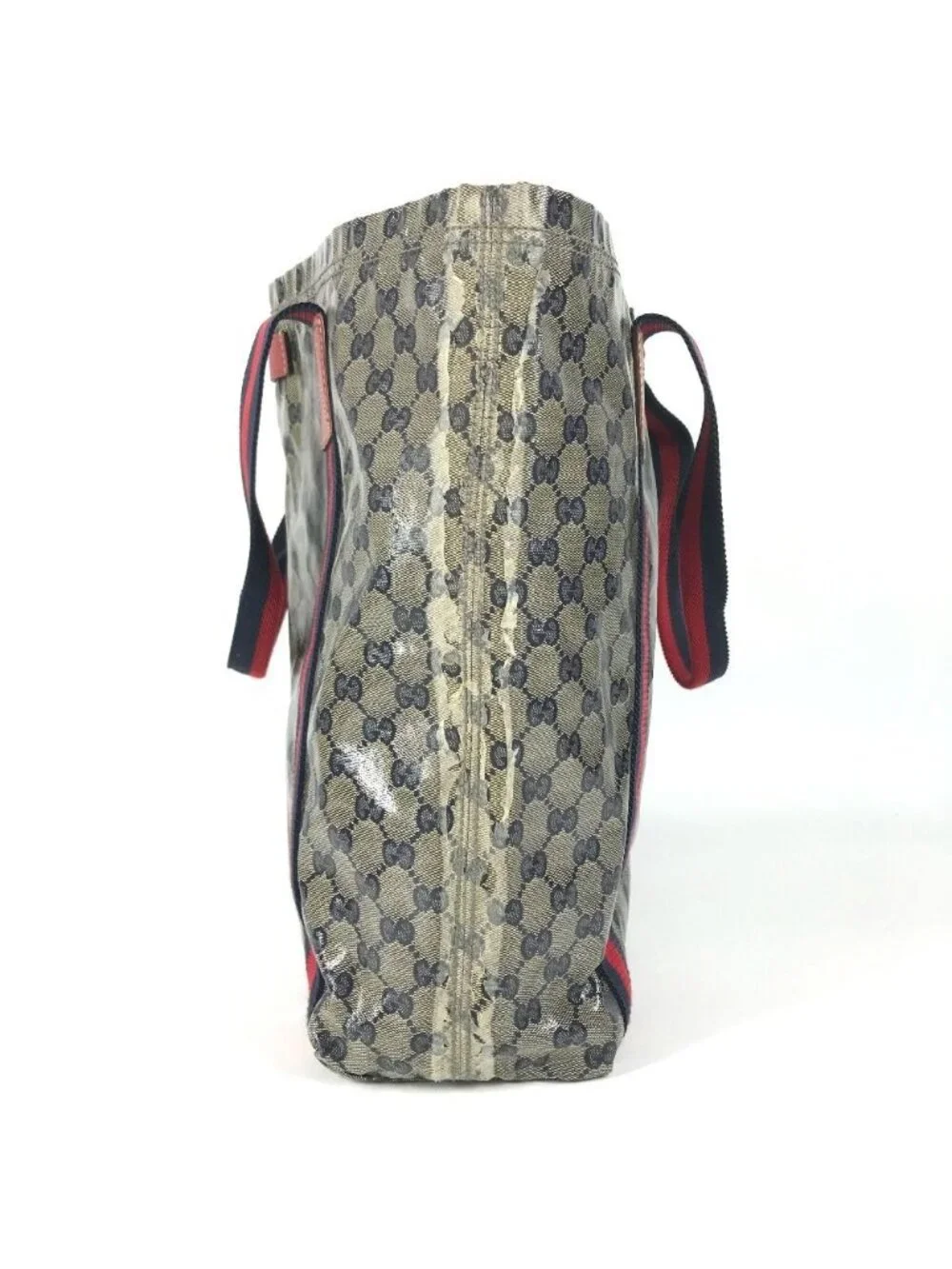Gucci Shoulder Bag GG Logo Navy